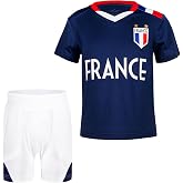 Cnins Kids Soccer Jersey Kit for Boys &amp; Girls - Soccer Football Training | Unisex Sports Fan Clothing for Toddlers,Kids,Teens &amp; Youth Age 2-14 Years,Soft &amp; Quick-Dry Fabric,Machine Washable,Outdoor
