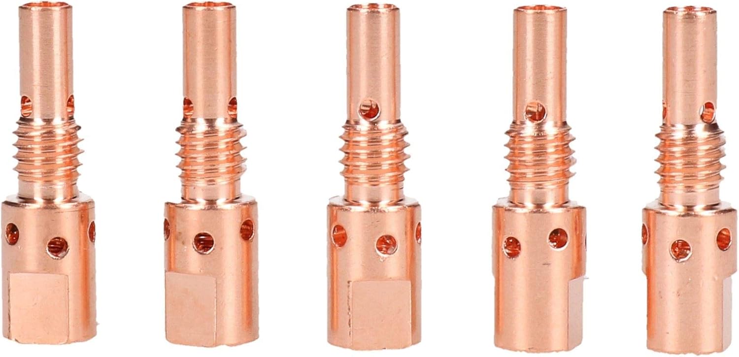 6mm Thread MB25 Mig Welding Torch Tip Adapter Holder Gas Diffuser