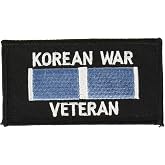 EagleEmblems PM0271 PM0271 Patch-Korea,WAR Veteran (4x2.125'')