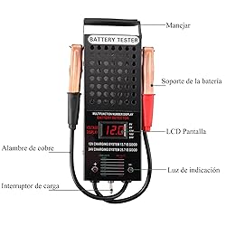 AUTTGINN 6/8/12/16/24V Battery Load Tester