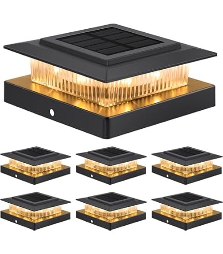 2PK Mosaic Solar Post Cap Lights Outdoor For 4x4, Oman - View #10