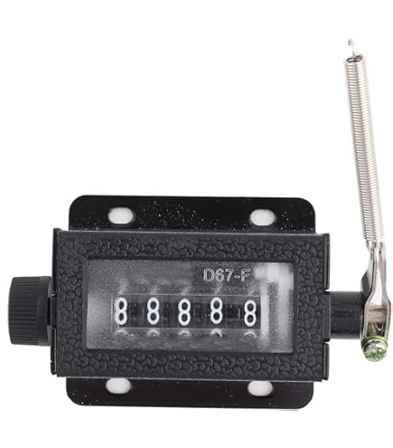 Amazon.com: YXQ Z-73 5 Digits Mechanical Counter Resettable