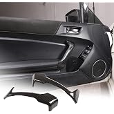 igersaw Carbon Fiber Inner Door Handles Covers Interior Decoration Trim for Subaru BRZ Toyota 86 2013-2020 Car Accessories (Carbon Fiber)