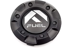 Fuel Matte Black Custom Wheel Center Cap ONE (1) M-447, 1001-58