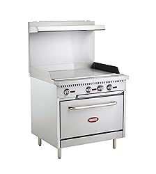 Kratos 36" Wide Commercial Gas Range and