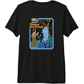 Steven Rhodes Making New Friends Ghost Retro Dark Humor Premium Tri-blend T-Shirt