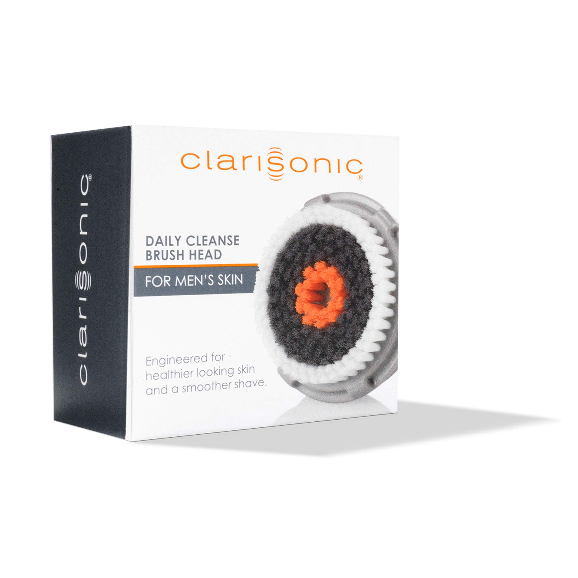 Clarisonic Men's Facial Cleansing Brush Head Replacement For a Softer