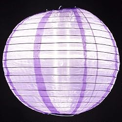 Quasimoon PaperLanternStore.com 4 Inch Light Purple