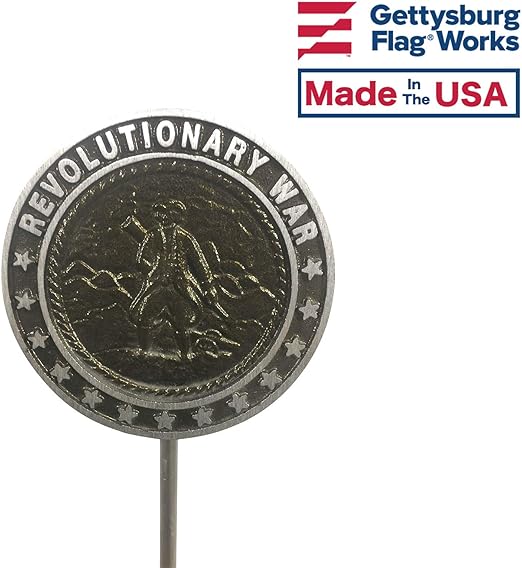 Revolutionary War Veteran Grave Marker, Cast Aluminum with