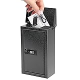 xydled Wall-Mounted Key Drop Box with Combination