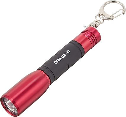 Amazon Mini Ledライト レッド Led Yk3r Led Yk3r オーム電機 懐中電灯