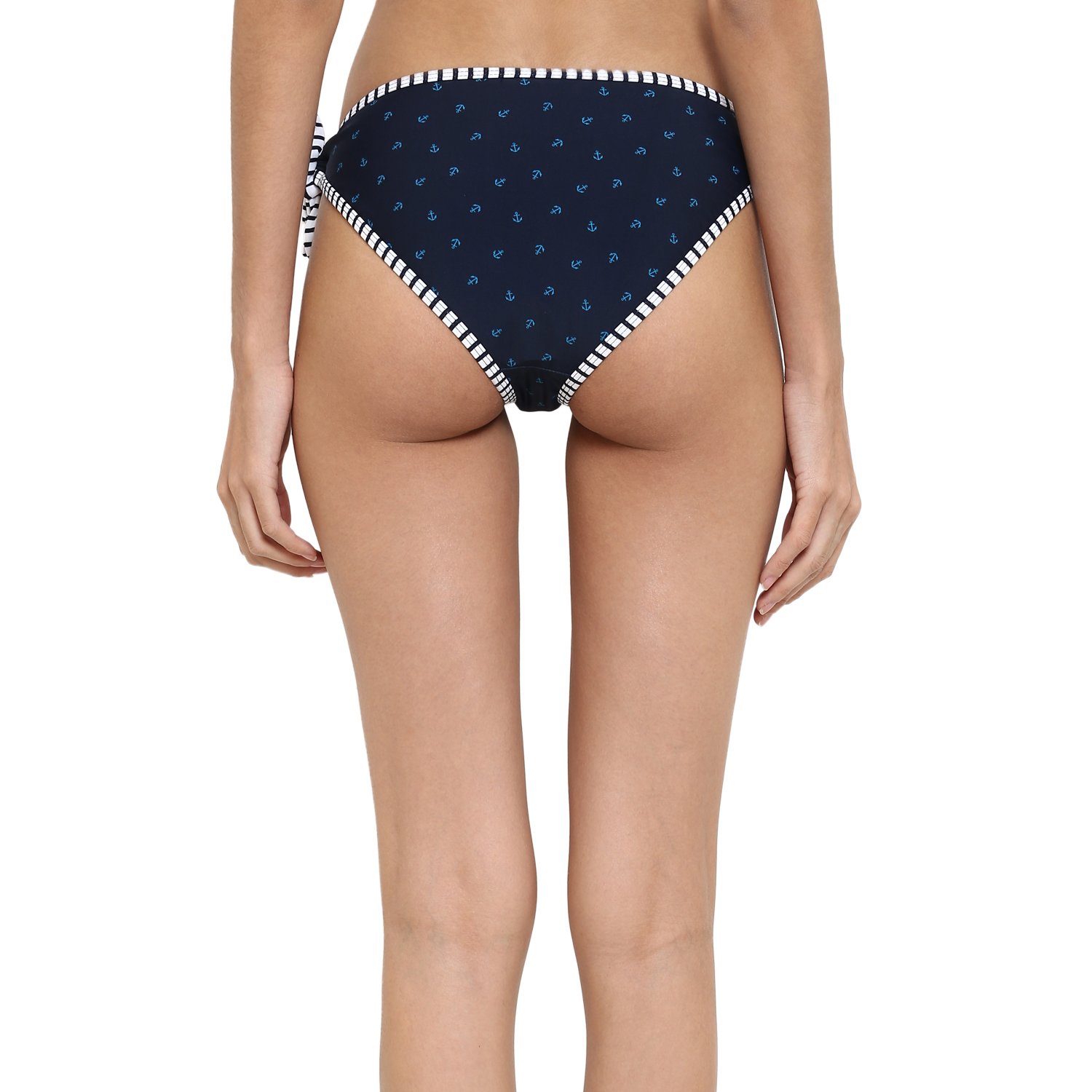 kvl womens printed bikini swimsuit bottom - off white