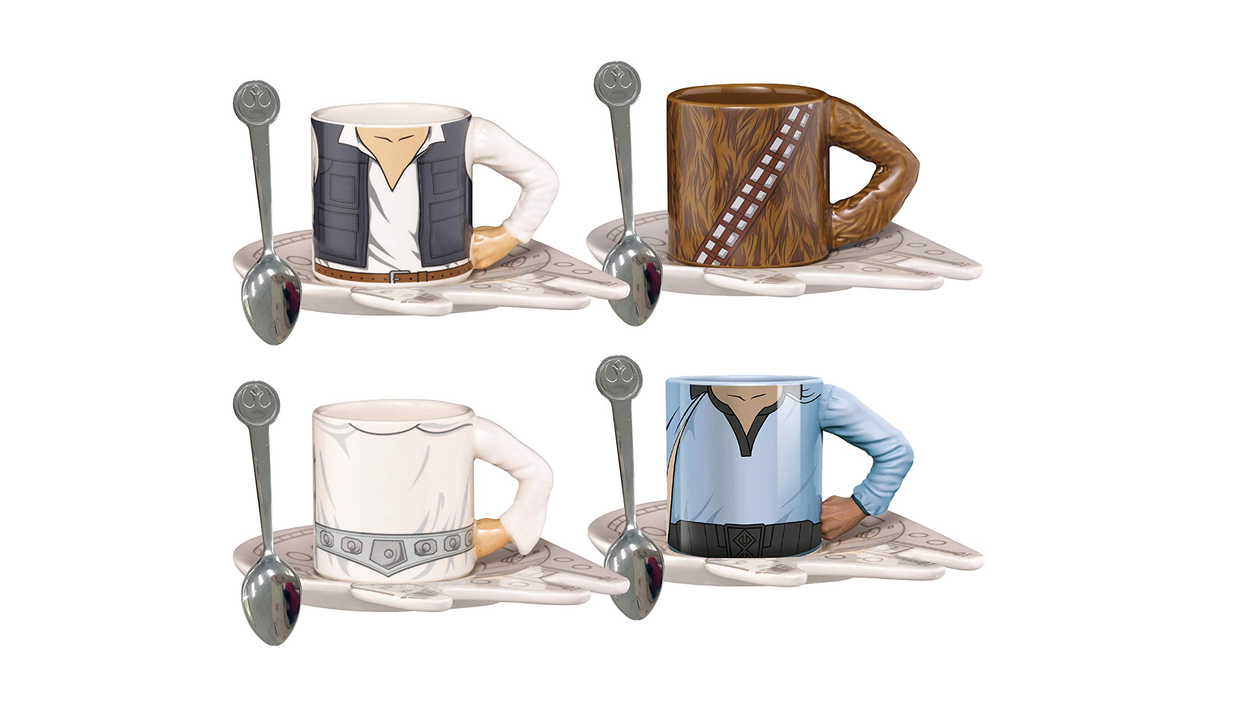 Star Wars Rebels 4 Pack Espresso Coffee Mug Ceramic