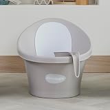 Shnuggle Bath Rinse Cup Taupe Baby Shampoo Rinsing Jug Soft Rim view 9