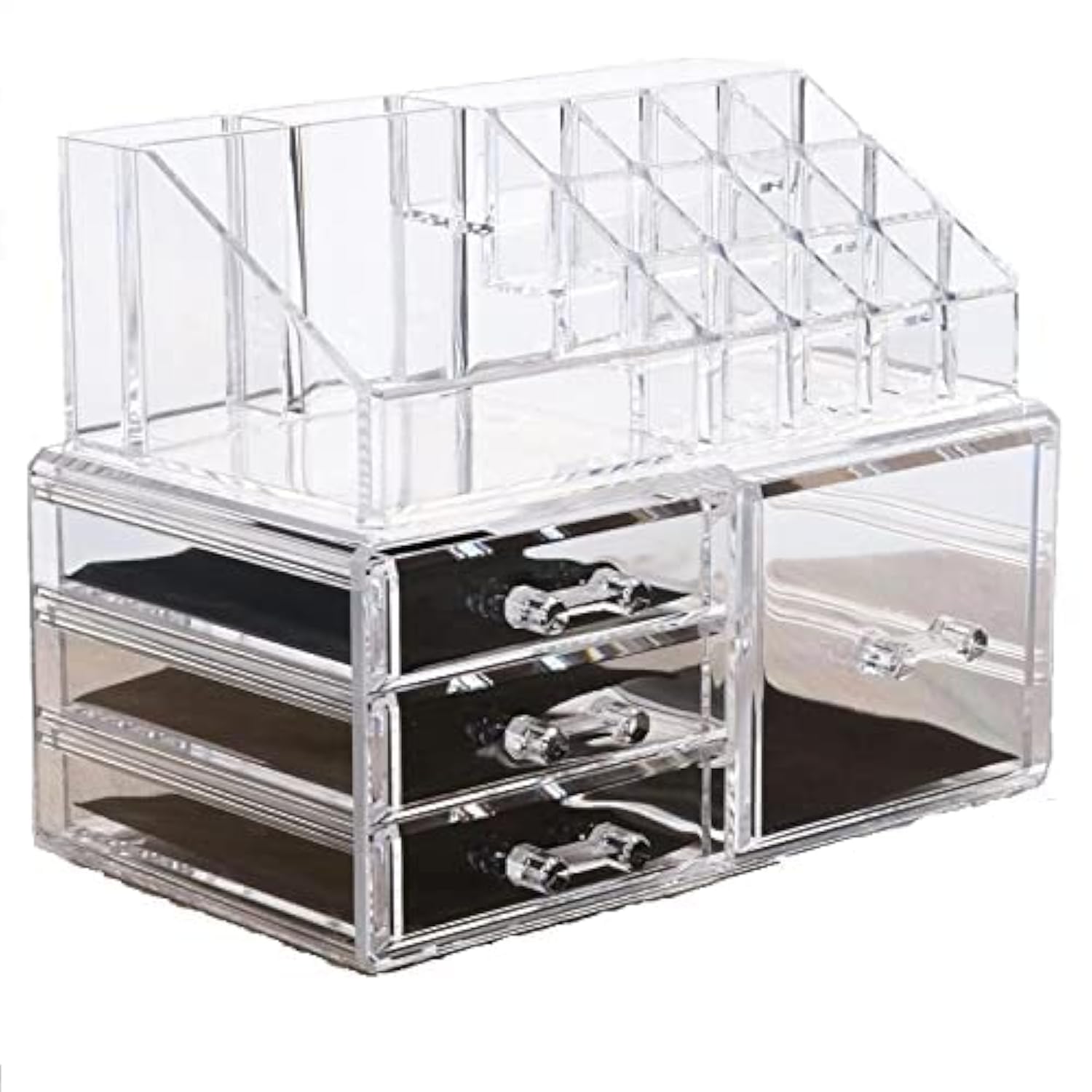 JIUJ Beauty Multi-function Makeup Jewelry Organiser Cosmetic Accessories Make Up Storage Boxes