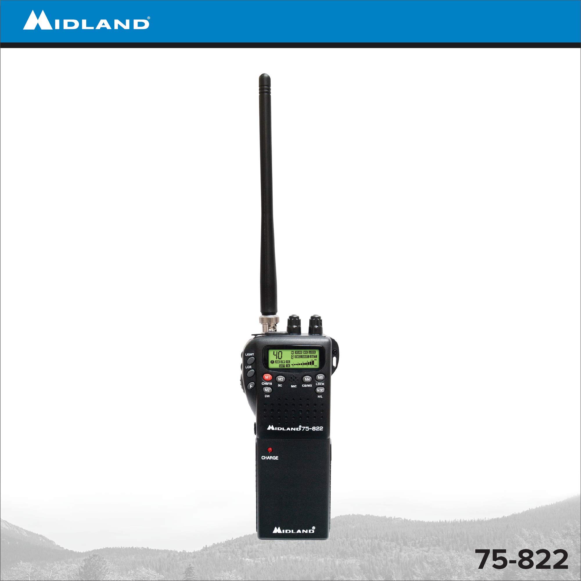 Midland 75822 40 Channel CBWay Radio Buy Online in United Arab