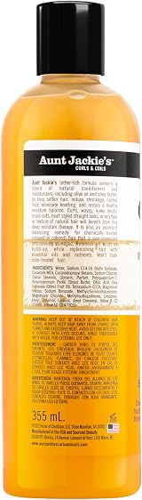 Aunt Jackie's Oh So Clean Moisturizing Softening Shampoo 355ml Hydrating Gentle view 8