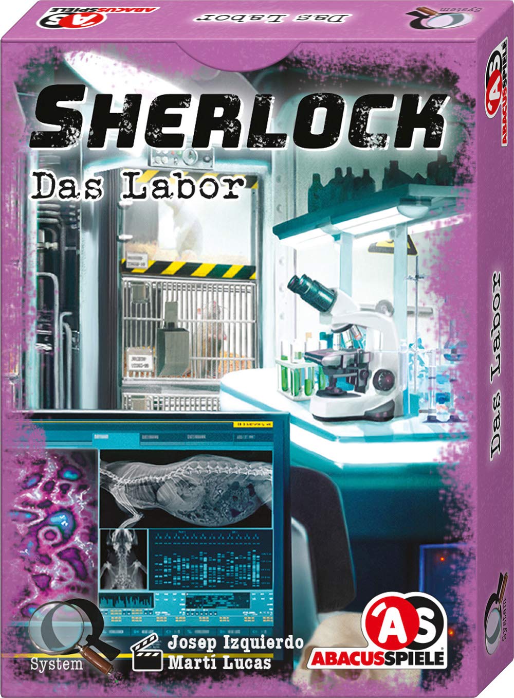 ABACUSSPIELE 48196 - Sherlock - The Laboratory Card Game