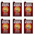 Douwe Egberts 500g / 1.1 LB (Pack of 6) Dutch Perfect Ground Coffee Medium Roast Bold Flavor Low Acidity Boost Focus, Keto Frendly, Total (3 kg / 6.6 LB) Holland Gourmet Food