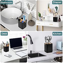 Boperzi Black Toothbrush Holders for