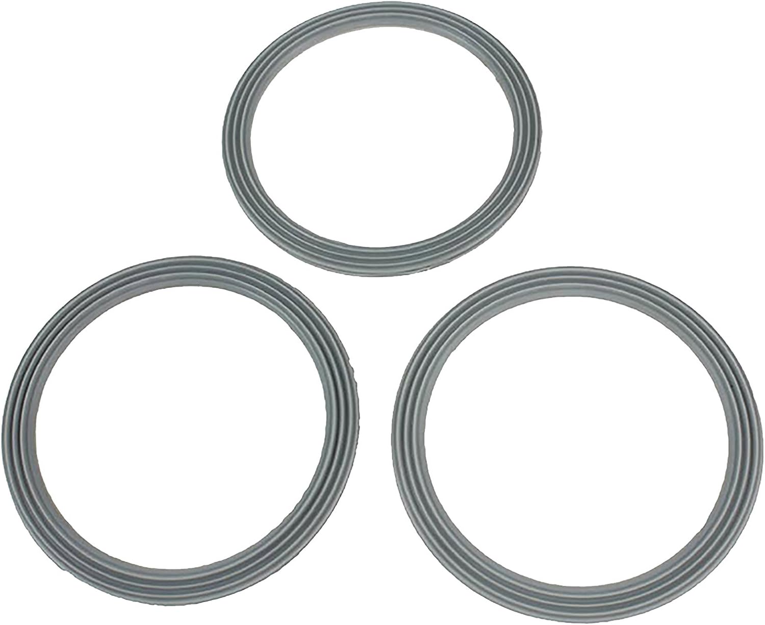 First4Spares Rubber Base Seals 3 Pack for Kenwood Liquidiser, Blender