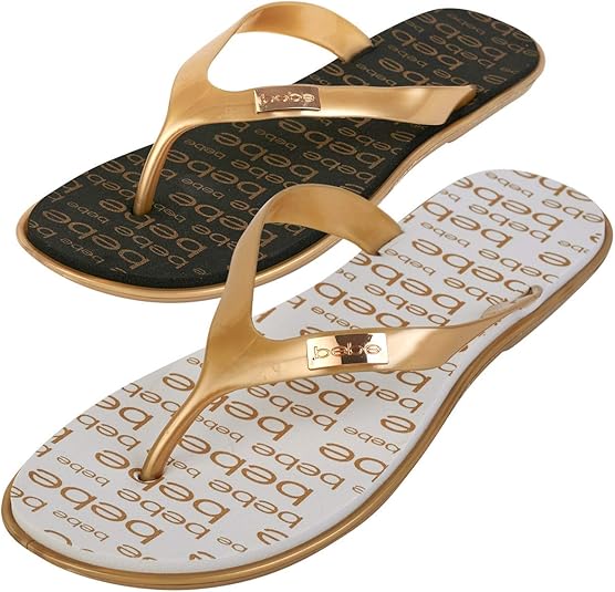 bebe flip flops amazon