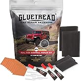 GlueTread Full-Size 4x4 Sidewall Tire Repair Kit | Sidewall Tire Patch Kit Puncture Repair Kit for Off-Road 4x4 Vehicles | Im
