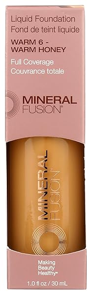 MINERAL FUSION FULL COVERAGE FOUNDATION, LIQUID FOUNDATION –...