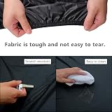 YOTOM Bike Cover 2 3 Bikes 2XL Outdoor Waterproof UV 50+ Lock Hole view 4