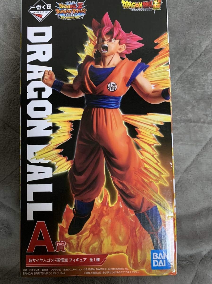 Amazon 一番くじ Dragon Ball Z Dokkan Battle 6th Anniversary A賞 超サイヤ人ゴッド孫悟空 フィギュア フィギュア ドール 通販