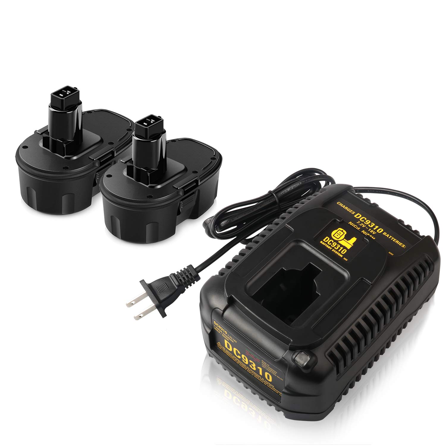 Dc9091 Battery Charger Fast Battery Charger DC9310 For Dewalt 18V XRP  DC9096 DC9091 Dewalt 18v Battery