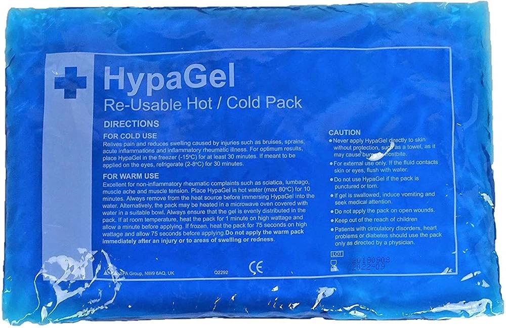 Safety First Aid Group HypaGel Large Hot/Cold Pack 30x20cm Reusable