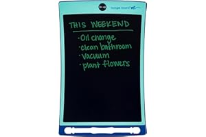 Boogie Board Jot Reusable Writing Tablet- Includes 8.5 in LCD Writing Tablet, Instant Erase, Stylus Pen, Built in Magnets and