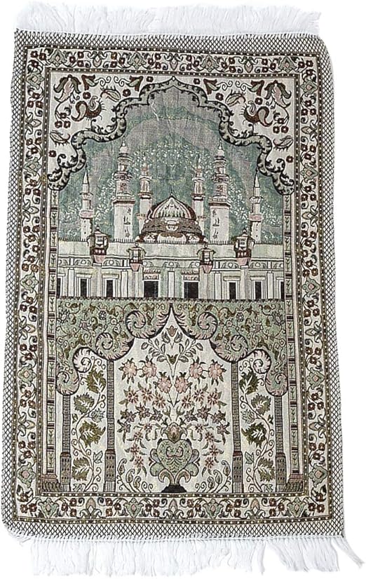 Zhhlaixing Formal Musulmán Alfombra de oración islámico rezo tapete