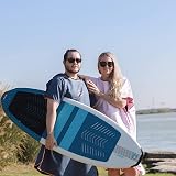 Hiturbo Changing Robe Towel Poncho with Hood Navy One Size view 5