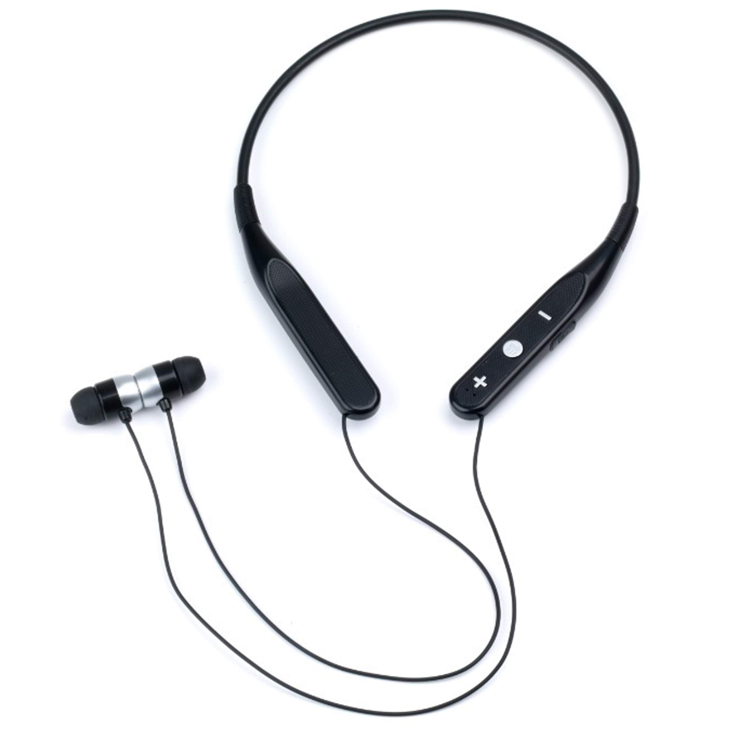 Intempo EE4301BLKSTKEU Bluetooth Hands Free Neckband Earphones, Black, One Size