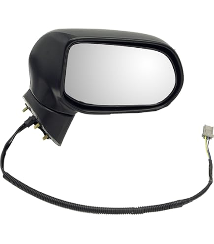 Power Non-Heated Textured Driver Side Door Mirror Martinique - Foto 12
