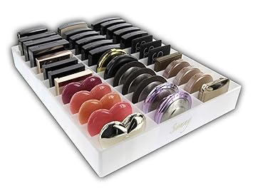 Amazon Com Acrylic Compact Makeup Drawer Organizer For The Ikea