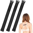 eBoot 6 Pieces Non-slip Bra Straps Elastic Adjustable Bra Strap Holder