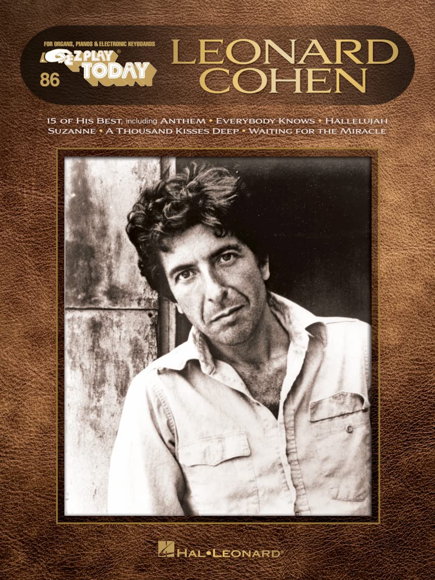 E-Z Play: Leonard Cohen: E-Z Play Today Volume 86