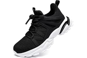 Xingfujie Boys Girls Shoes Kids Sneakers Lightweight Breathable Tennis Athletic Running Shoes for Toddler/Little Kid/Big Kid