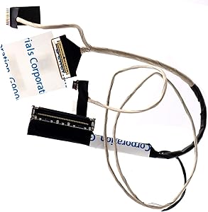 Deal4GO Lvds LCD Cable Touch Screen eDP Ribbon Flex Cable for Dell Latitude 13 3380 Chromebook 13 3380 450.0AW07.0001 6MTYH 06MTYH