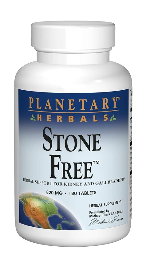 Buy Planetary Herbals Stone Free 820mg Herbal Support For Kidney And Gallbladder 180 Tablets Online At Low Prices In India Amazon In