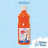 Baker Ross FN167 Rainbow Ready Mixed Paints 8 x 600ml Squeezy Bottles view 4