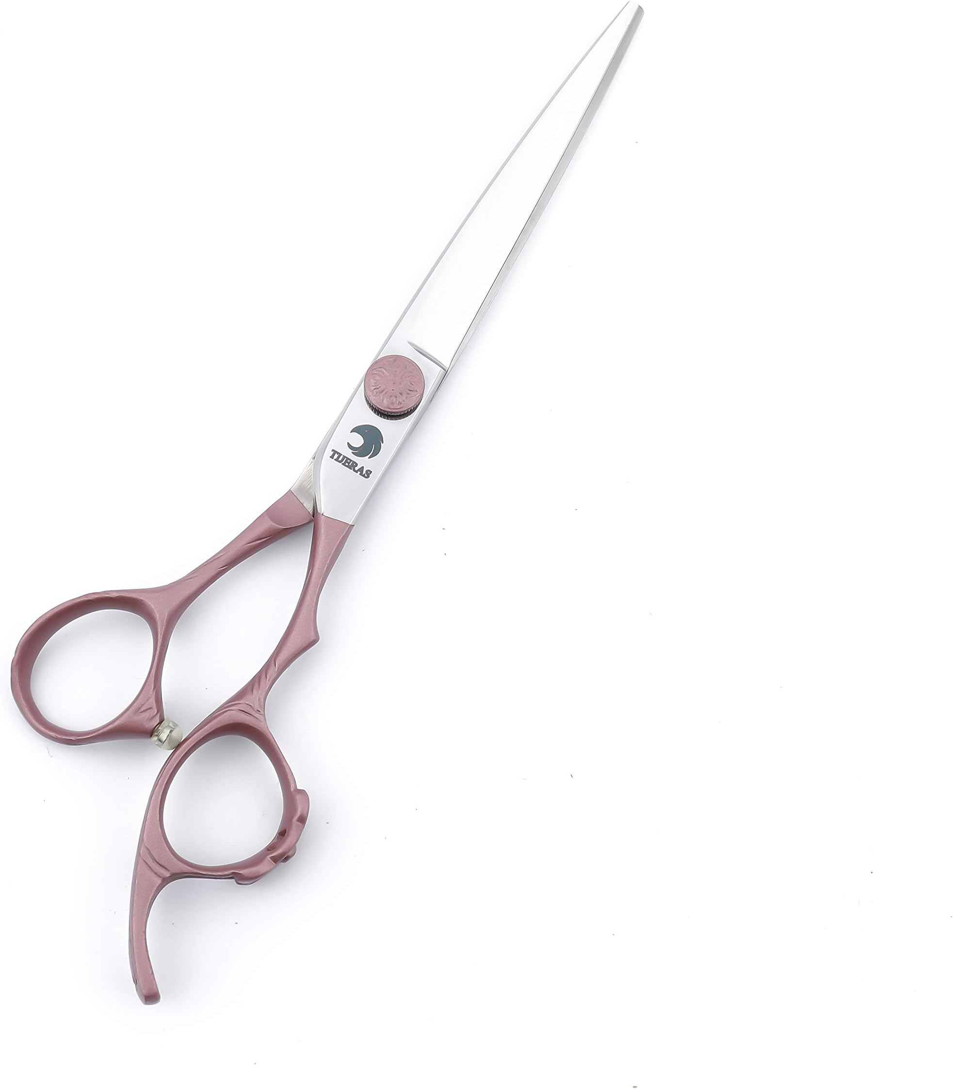 TIJERAS 6.5" Professional Hair Cutting Scissors Japan 440C Steel Light-weight Sharp Straight Scissor for Men/Women Dry Cutting for Salon/Barber/Home
