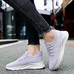 WOHHHW Women Walking Shoes Ladies Running Sneakers
