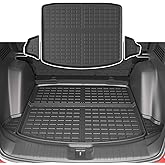 xipoqix Trunk Mat Compatible with 2017-2022 Honda CRV Cargo Liner TPE All Weather Cargo Liner Replacement for 2017 2018 2019 2020 2021 2022 Honda CR-V Accessories (Rear Trunk Mat)