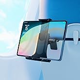 CHARGEWORX Airplane Tablet Holder Mount, Secure Clamp, 360�� Rotation, Secure Clamp with Multi-Directional Viewing Angles | Co