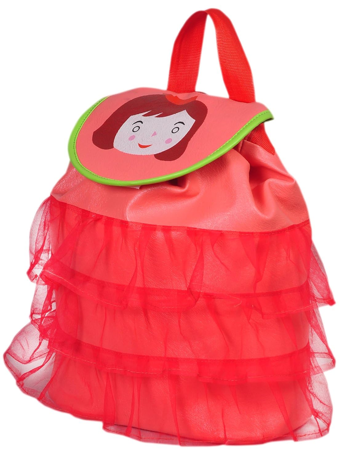 ratfire girl's stylish pu backpack (pink, prspnkschbckpck)