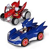 Sonic the Hedgehog Knuckles &amp; Sonic Pull-Back Racers - 2-Pack